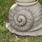 Glitzhome® 16.25" Snail Garden Statue Planter Stand
